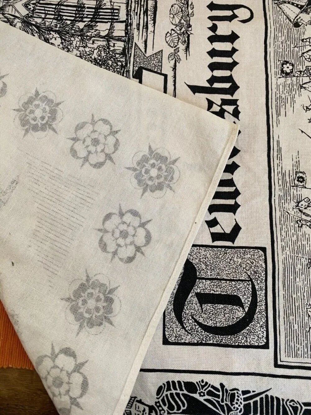 The Abbey & Battle Of Tewksbury Tea Towel